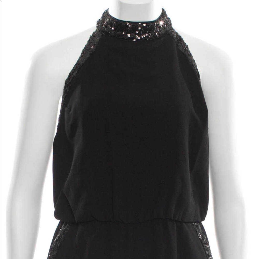 SOLD Rachel Zoe mock neck jumpsuit US 8 - Picture 2 of 5